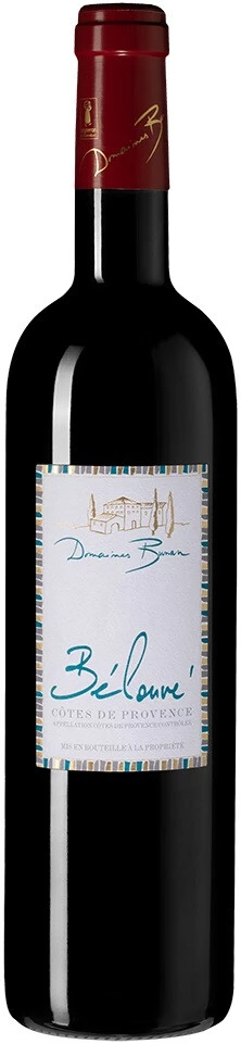Вино Cotes de Provence AOC, Belouve Rouge, 2018