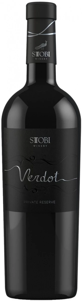 Вино Stobi, Verdot Private Reserve