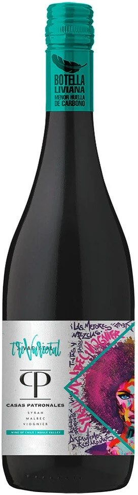 Вино Casas Patronales, 3. Varietal Syrah-Malbec-Viognier, Maule Valley DO, 2024