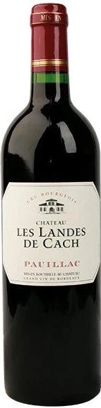 Вино Chateau Les Landes de Cach, Pauillac AOC, 2010