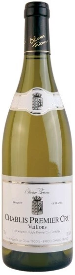 Вино Olivier Tricon, Chablis Premier Cru Vaillons AOC, 2011