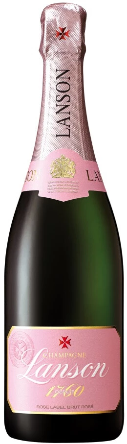 Шампанское Lanson, Rose Label Brut Rose
