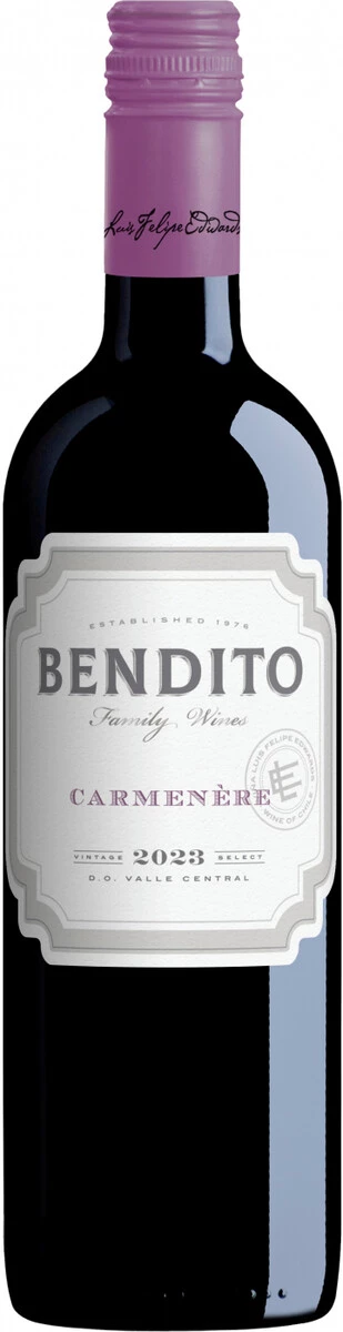 Вино Bendito Carmenere, Valley Central DO, 2023