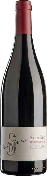 Вино Domaine Santa Duc, Selections Les Vieilles Vignes, Cotes du Rhone AOC, 2007