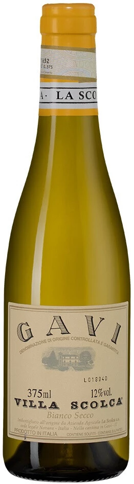 Вино Gavi DOCG, Villa Scolca, 2022, 375 мл