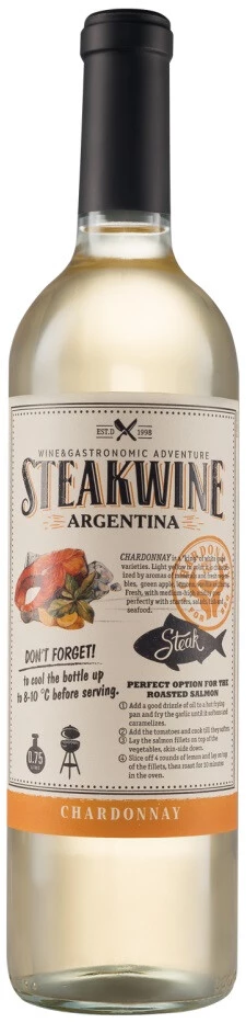 Вино Steakwine Chardonnay