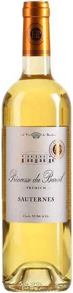 Вино Charles Yung et Fils, ''Princesse du Barail Premium, Sauternes AOC