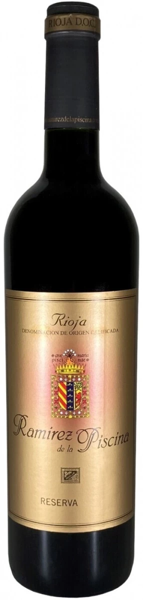Вино Ramirez de la Piscina, Reserva, Rioja DOCa, 2016