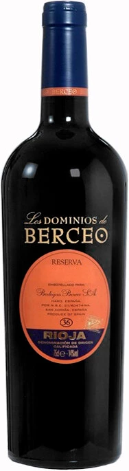 Вино Los Dominios de Berceo Reserva 36, Rioja DOC, 2001