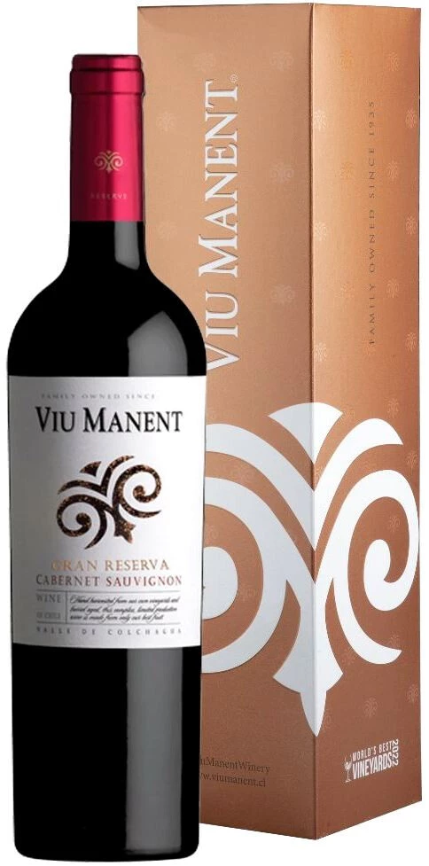 Вино Viu Manent, Gran Reserva Cabernet Sauvignon, Colchagua Valley DO, 2022, gift box