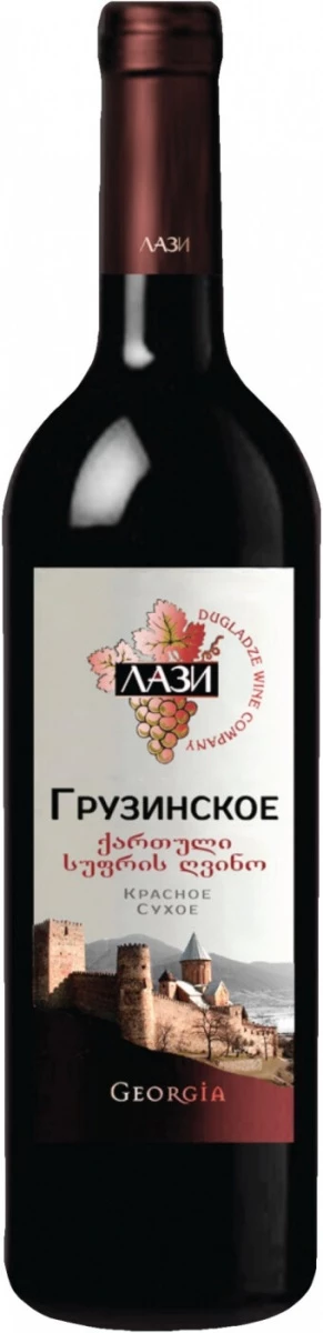 Вино Лази Грузинское красное