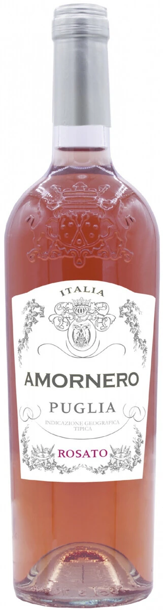 Вино Angelo Rocca e Figli, Amornero Rosato, Puglia IGT, 2025
