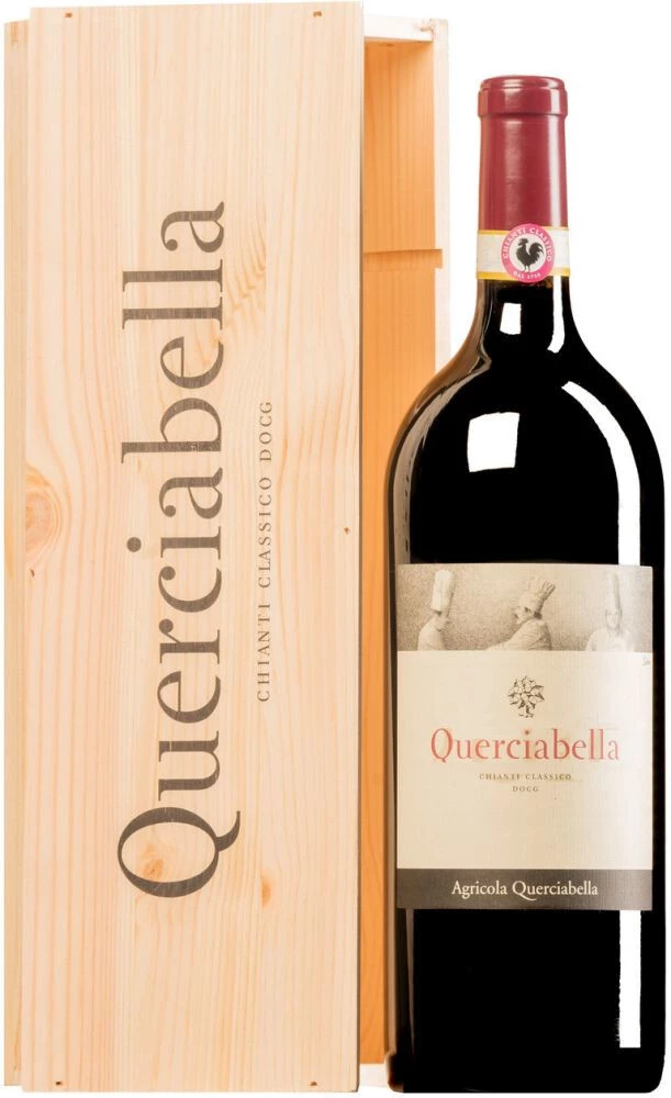 Вино Querciabella Chianti Classico DOCG, 2018, wooden box, 3 л