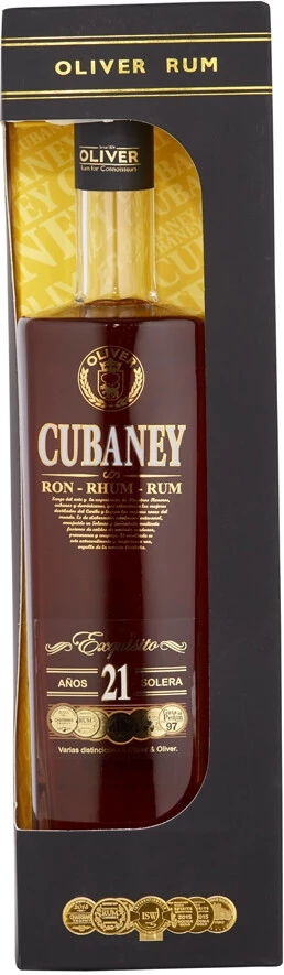 Ром Cubaney Exquisito, 21 Anos, gift box, 0.7 л