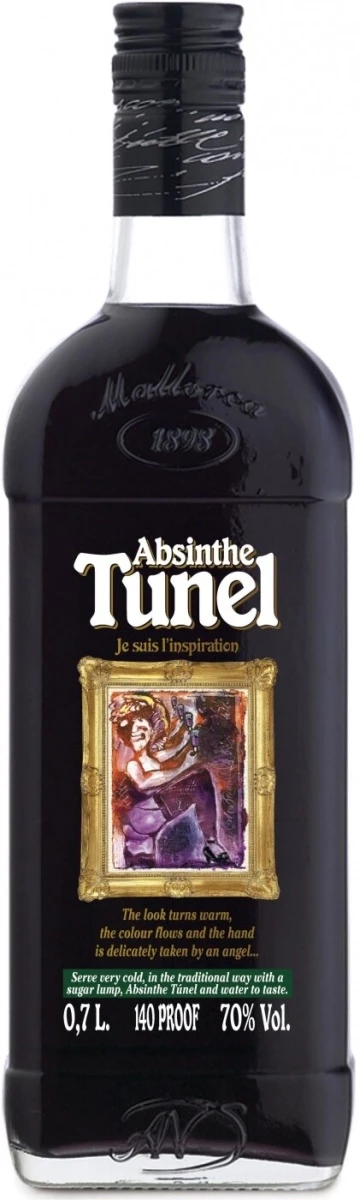 Абсент Tunel Black, 0.7 л