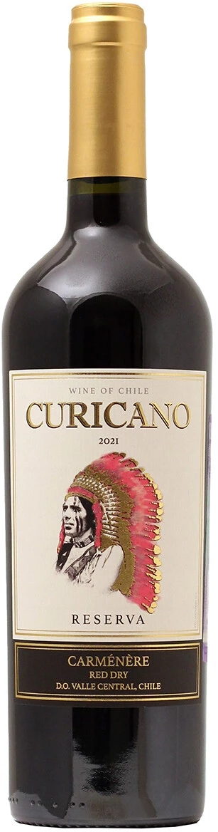 Вино Curicano Carmenere Reserva, Valle Central DO, 2021