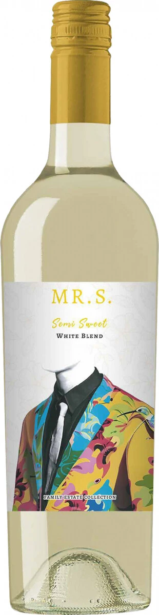 Вино Mr.S White Blend Semi Sweet, 2025