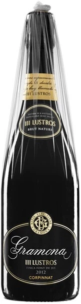 Игристое вино Gramona, III Lustros Brut Nature, Cava DO, 2012