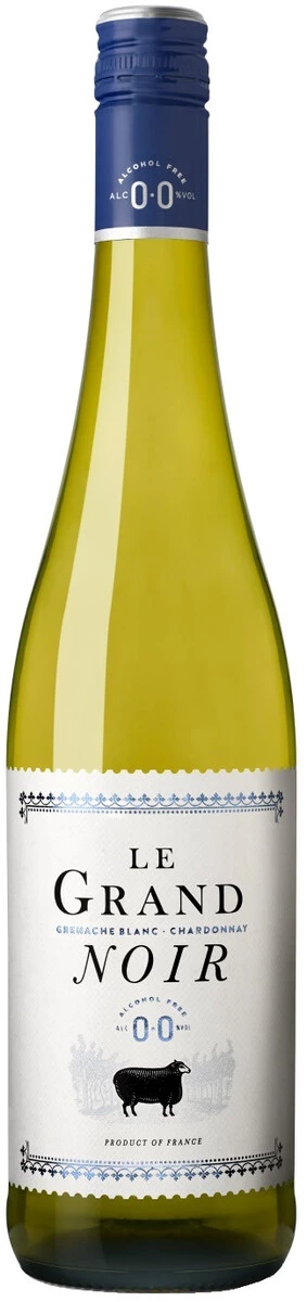 Вино Le Grand Noir Grenache Blanc-Chardonnay 0%