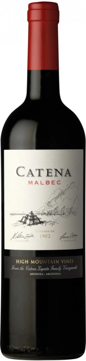 Вино Catena Malbec, Mendoza, 2012