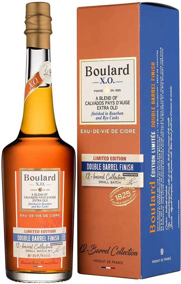Кальвадос Boulard XO Double Barrel Cask Finish, Pays d'Auge AOC, gift box, 0.7 л