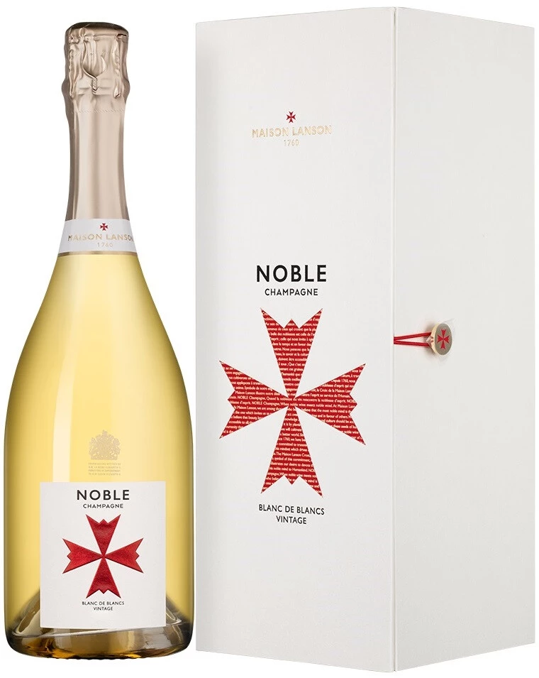 Шампанское Lanson, Noble Cuvee Blanc de Blancs, 2005, gift box