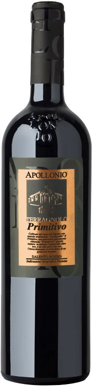 Вино Apollonio, Terragnolo Primitivo, Salento IGT, 2013