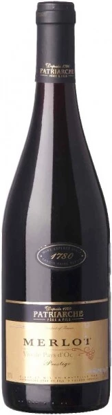 Вино Patriarche, Merlot, Vin de pays