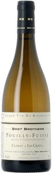 Вино Bret Brothers, Pouilly-Fuisse AOC Climat Les Crays, 2016
