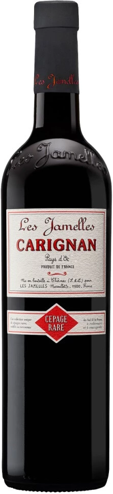 Вино Les Jamelles, Carignan, Pays d'Oc IGP, 2021