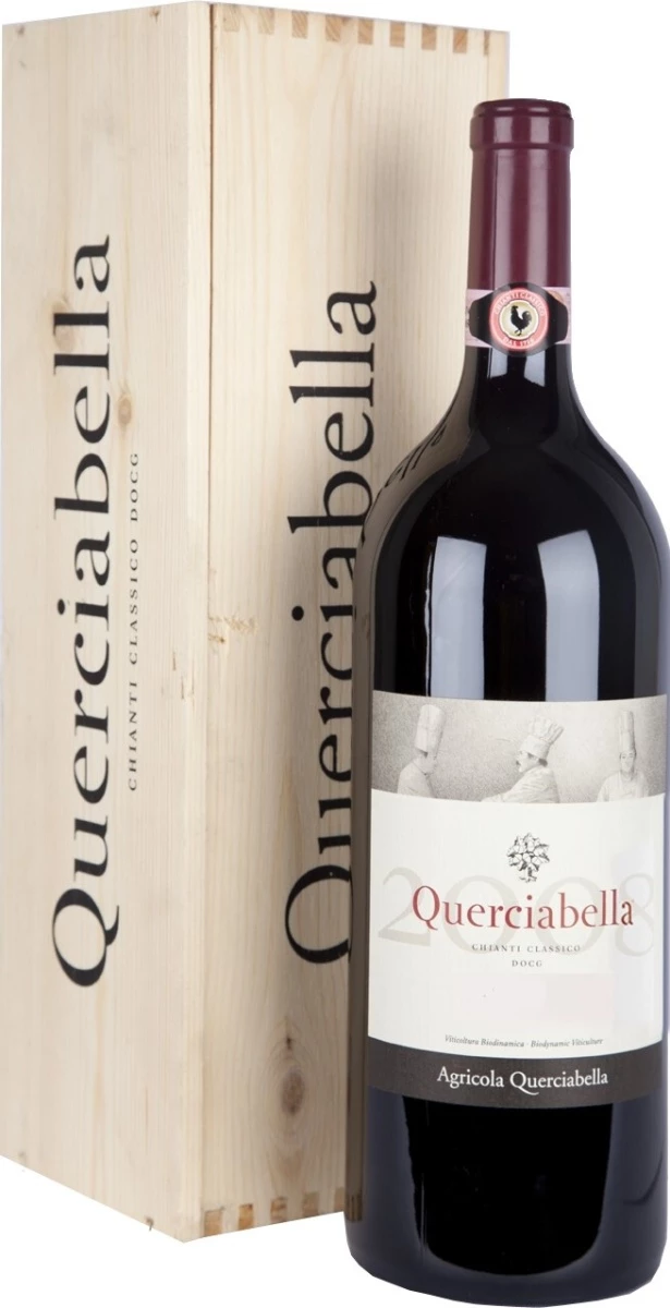 Вино Querciabella, Chianti Classico DOCG, 2013, wooden box, 1.5 л