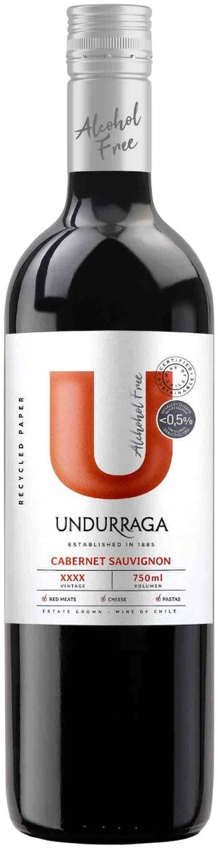 Вино Undurraga, Cabernet Sauvignon Alcohol Free, 2024