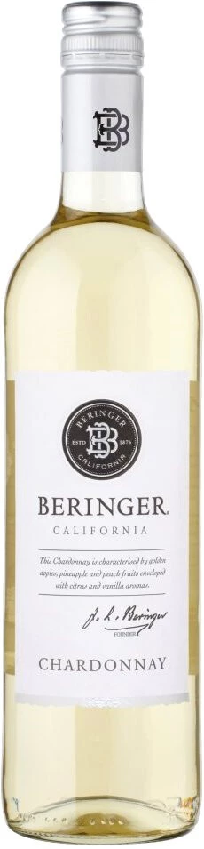 Вино Beringer, Classic Chardonnay, 2018