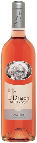 Вино Pierre Richard, Le Demon de l'Eveque Rose, Corbieres AOP, 2018