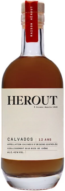 Кальвадос Herout Heritage 12 Ans, Calvados AOC, 1.5 л